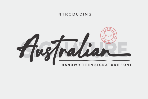 Australian Signature: Elevating Your Design with Handwritten Elegance