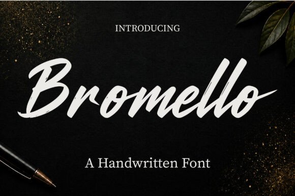 Bromello: The Handwritten Script Font for Modern Creatives