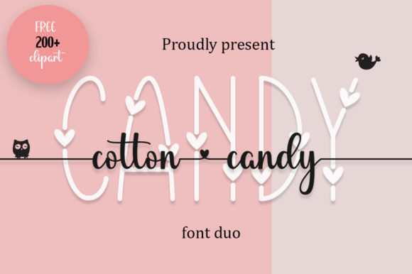 Cotton Candy: A Playful Font Pairing for Sweet Branding