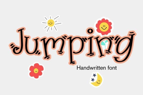 Jumping: A Handwritten Font That Brings Designs to Life