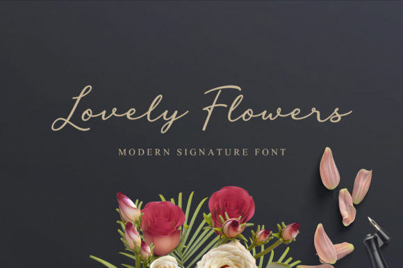 Lovely Flowers: A Script Font for Designs That Feel Personal
