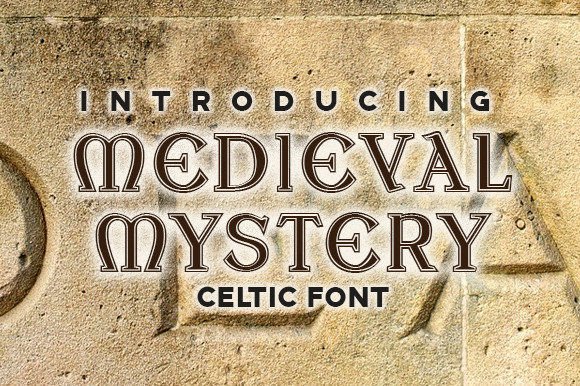 Medieval Mystery: A Bold Blackletter Font for Modern Brands