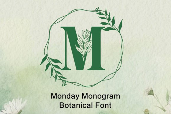 Monday Monogram: A Font That Feels Like a Handwritten Note