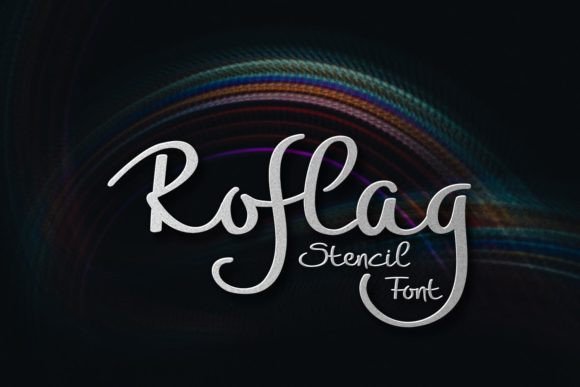 Roflag Stencil: The Versatile Typeface for Modern Makers