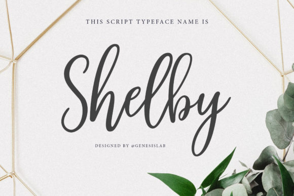 Shelby Script: Where Classic Letters Meet Modern Calligraphy