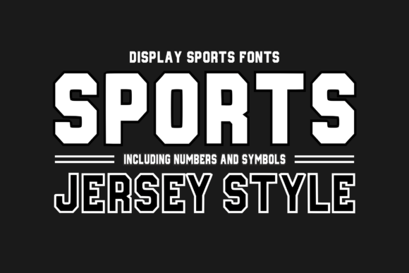 Sportsjerseystyle Regular: The Font That Scores Every Time
