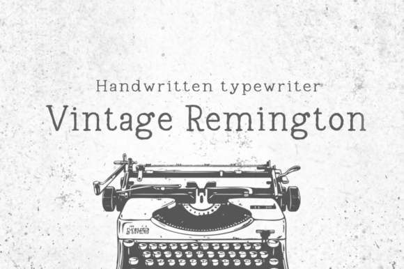 The Enduring Allure of the Vintage Remington Typewriter Font
