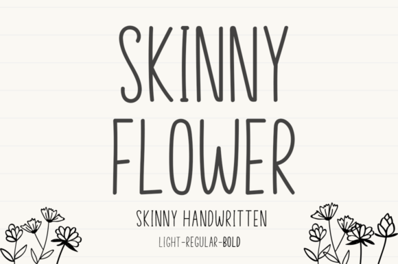 Why the Skinny Flower Font is a Designer's Secret Weapon